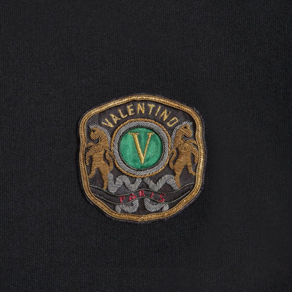 Valentino Garavani Embroidered Patch Sweatshirt