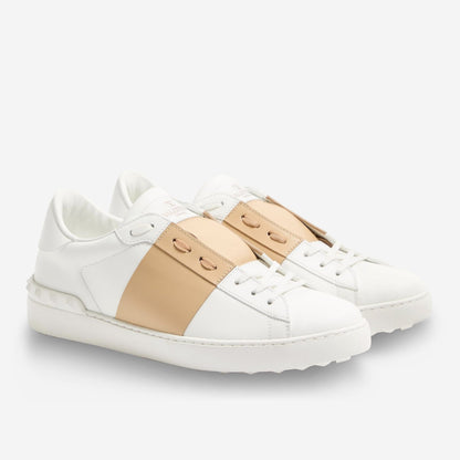 Valentino Garavani Calfskin Open Sneaker