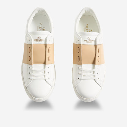 Valentino Garavani Calfskin Open Sneaker