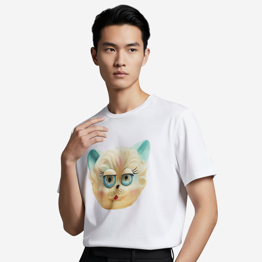Valentino Garavani Le Chat De La Maison Print T-Shirt