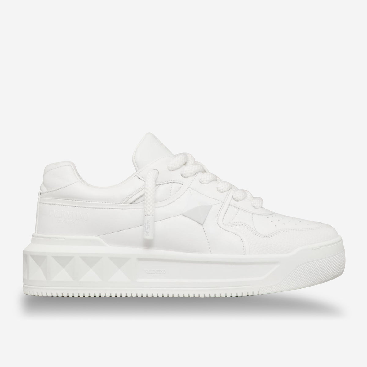 Valentino Garavani One Stud Xl Nappa Leather Low-Top Sneaker