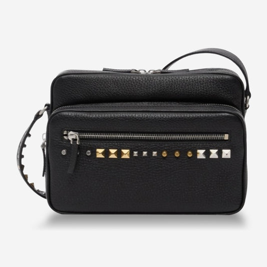 Valentino Garavani Rockstud Calfskin Shoulder Bag