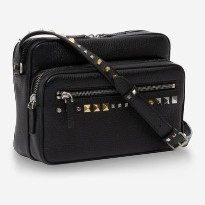 Valentino Garavani Rockstud Calfskin Shoulder Bag