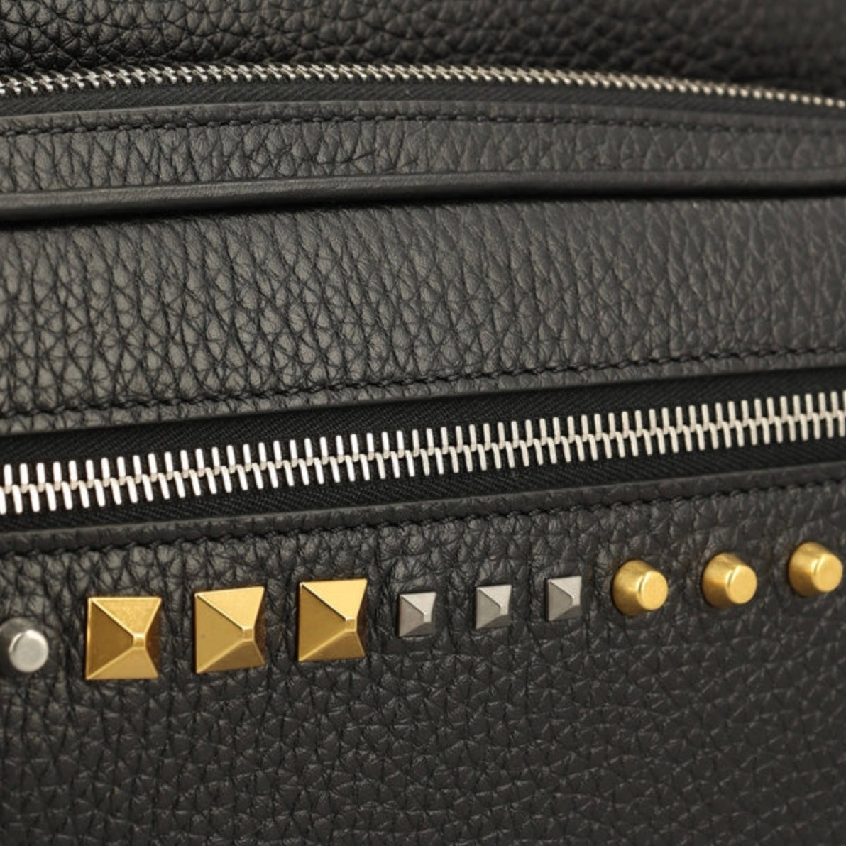 Valentino Garavani Rockstud Calfskin Shoulder Bag