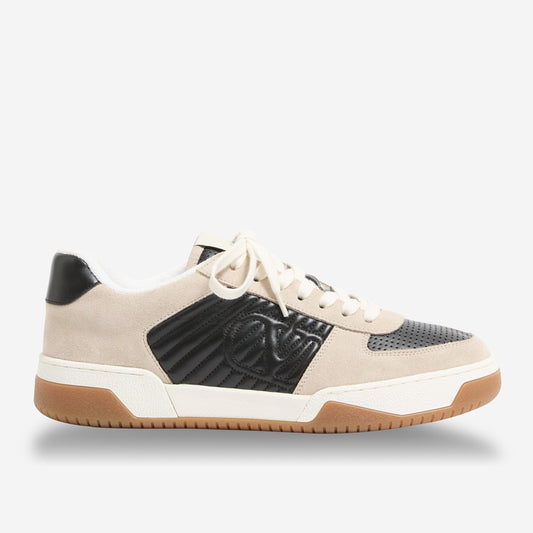 Valentino Garavani Split Leather And Nappa Sparry Trainer