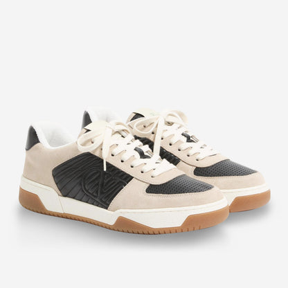 Valentino Garavani Split Leather And Nappa Sparry Trainer