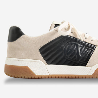 Valentino Garavani Split Leather And Nappa Sparry Trainer