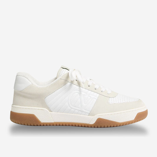 Valentino Garavani Split Leather And Nappa Sparry Trainer
