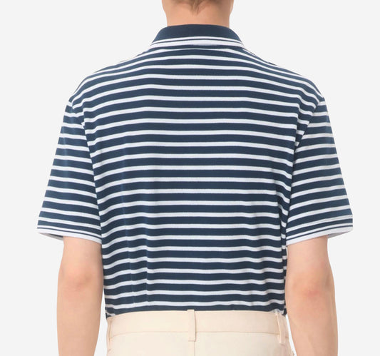 Valentino Garavani VLogo Patch Cotton Piqué Polo