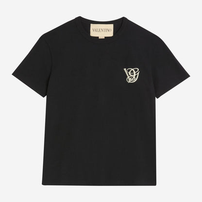 Valentino Garavani VG Patch Cotton T-Shirt