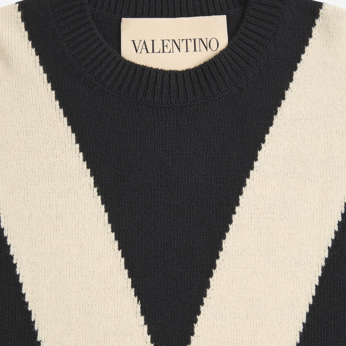 Valentino Garavani Inlaid V Wool Knitwear