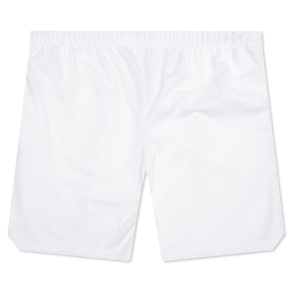 Venice Court Shorts - White/Black
