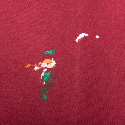 Vintage Logo Painted Tee - Brick