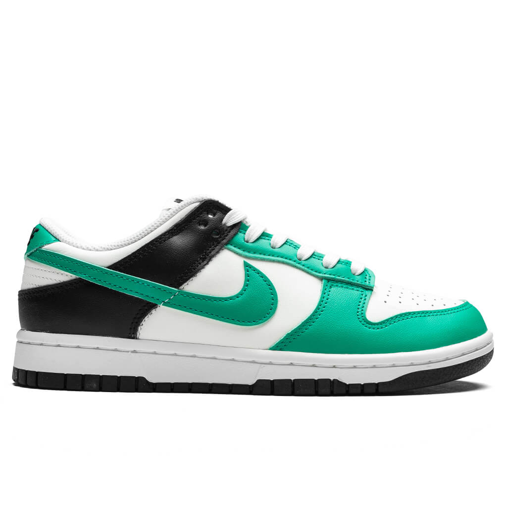 Women's Dunk Low - Sail/Stadium Green/Black