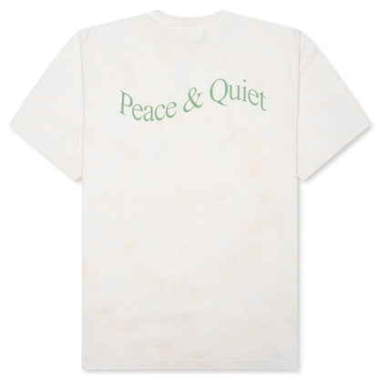 Wordmark Tie Dye T-Shirt - Bone