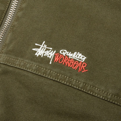 Work Jacket Insulated Canvas - Olive