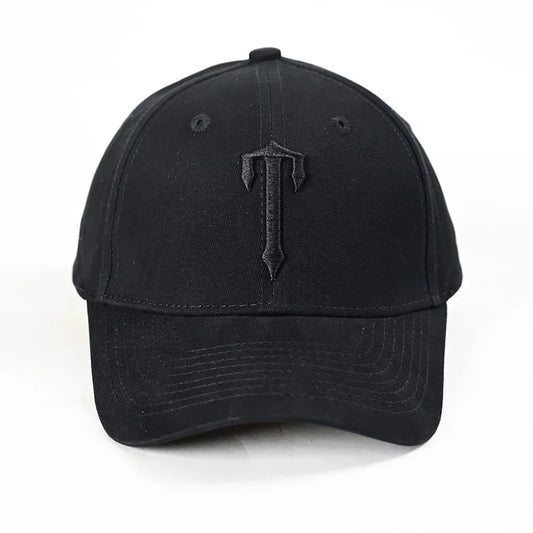 Trapstar Baseball Hat - Black/Black