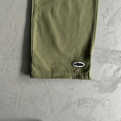CORTEIZ Slant Pocket Pants - Military Green