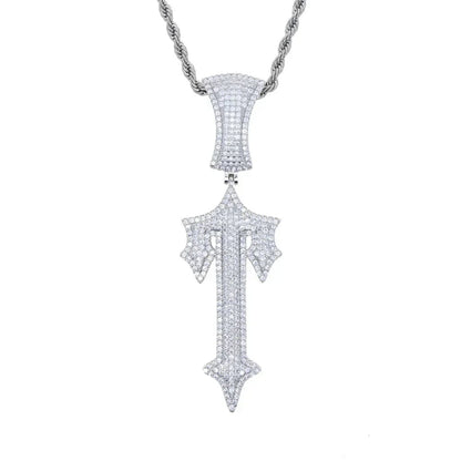 Trapstar Iced Out Necklaces - Silver/Gold