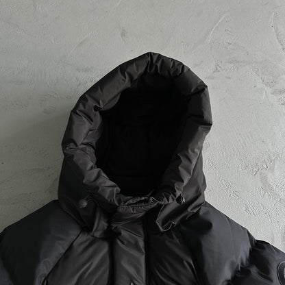 Trapstar Irongate Arch Puffer Jacket - Black/Black