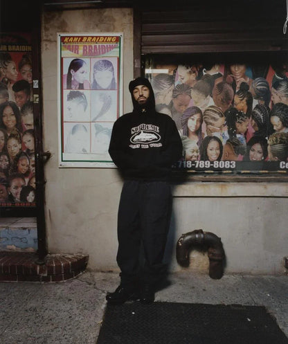CORTEIZ X Supreme Hoodie - Black