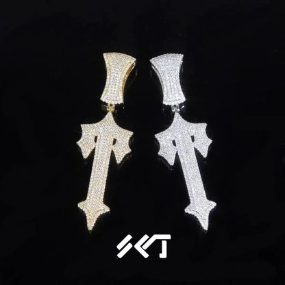 Trapstar Iced Out Necklaces - Silver/Gold