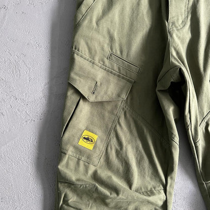 CORTEIZ Slant Pocket Pants - Military Green