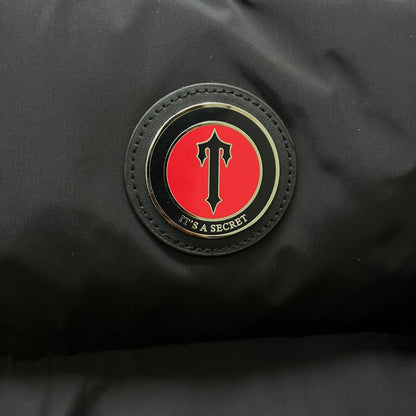 Trapstar Detachable Hooded Puffer Jacket - Black/Red