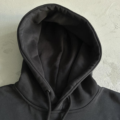 Trapstar Irongate Arch Chenille Hoodie - Black