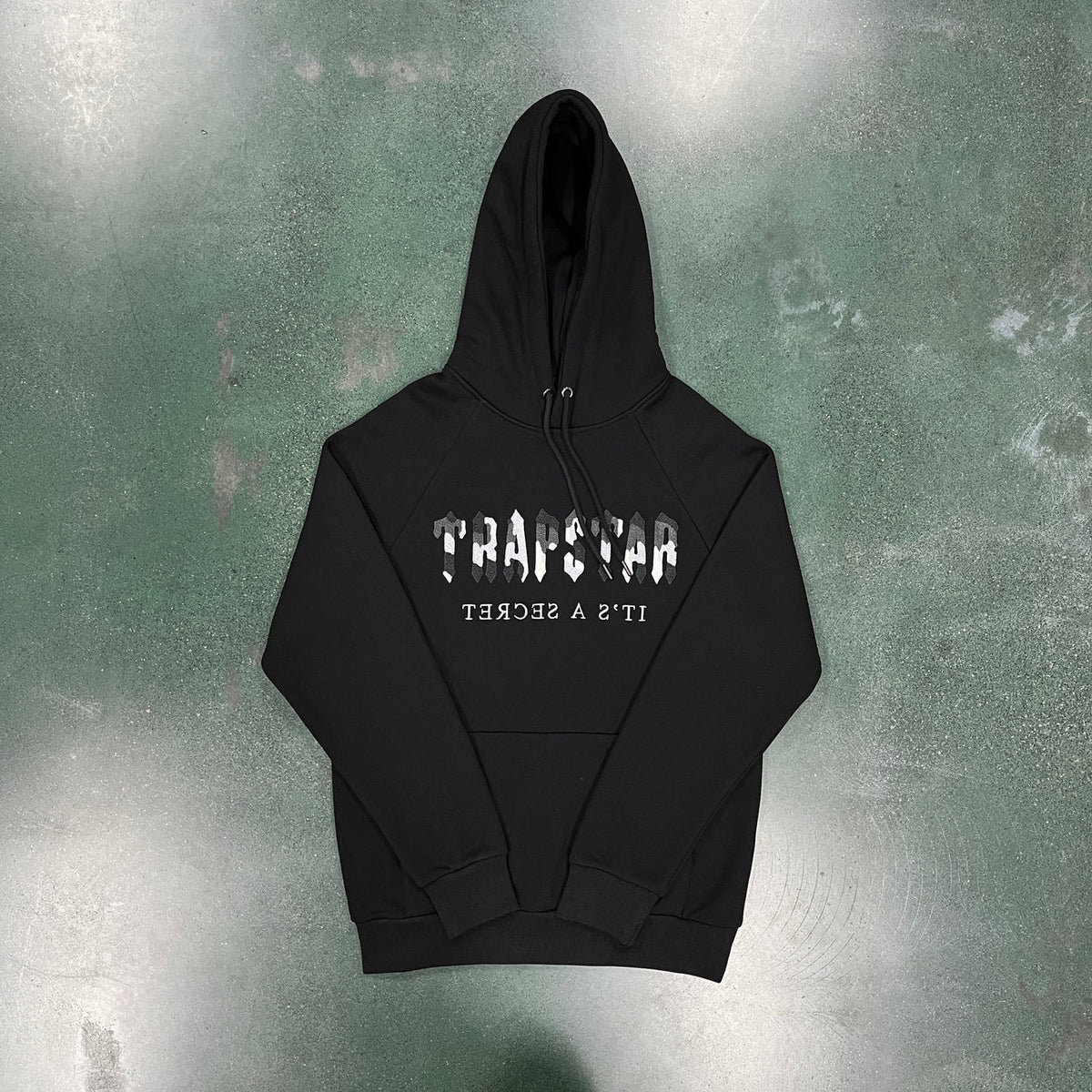 Trapstar Chenille Decoded Camo Logo Tracksuit - Grey/Black