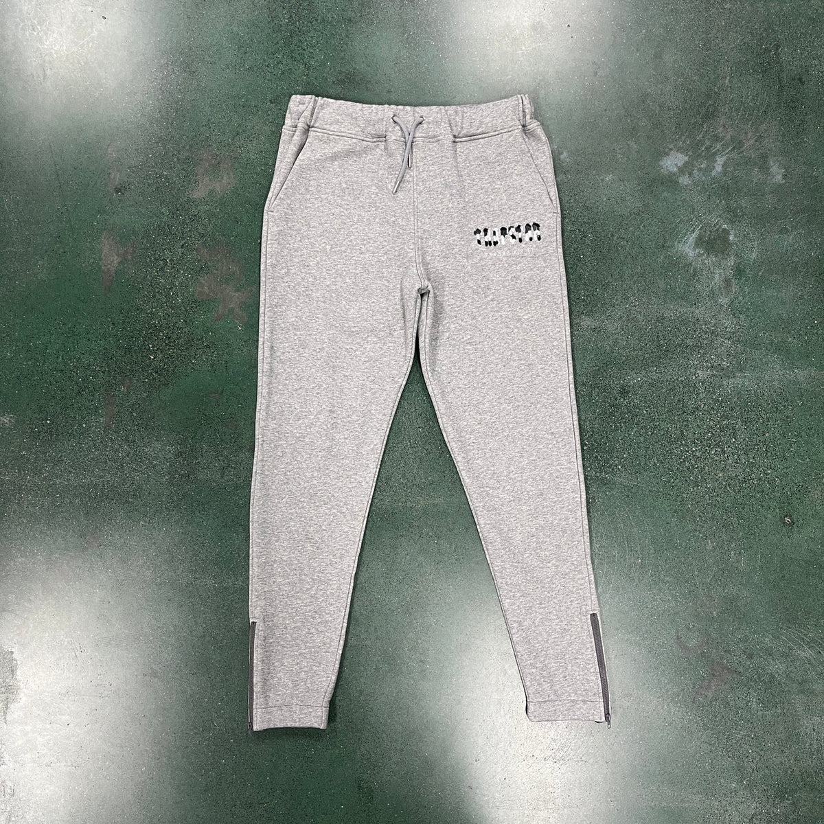 Trapstar Chenille Decoded Camo Logo Tracksuit - Grey/Black
