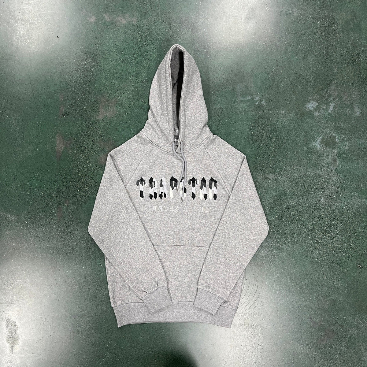 Trapstar Chenille Decoded Tracksuit - Black/Grey