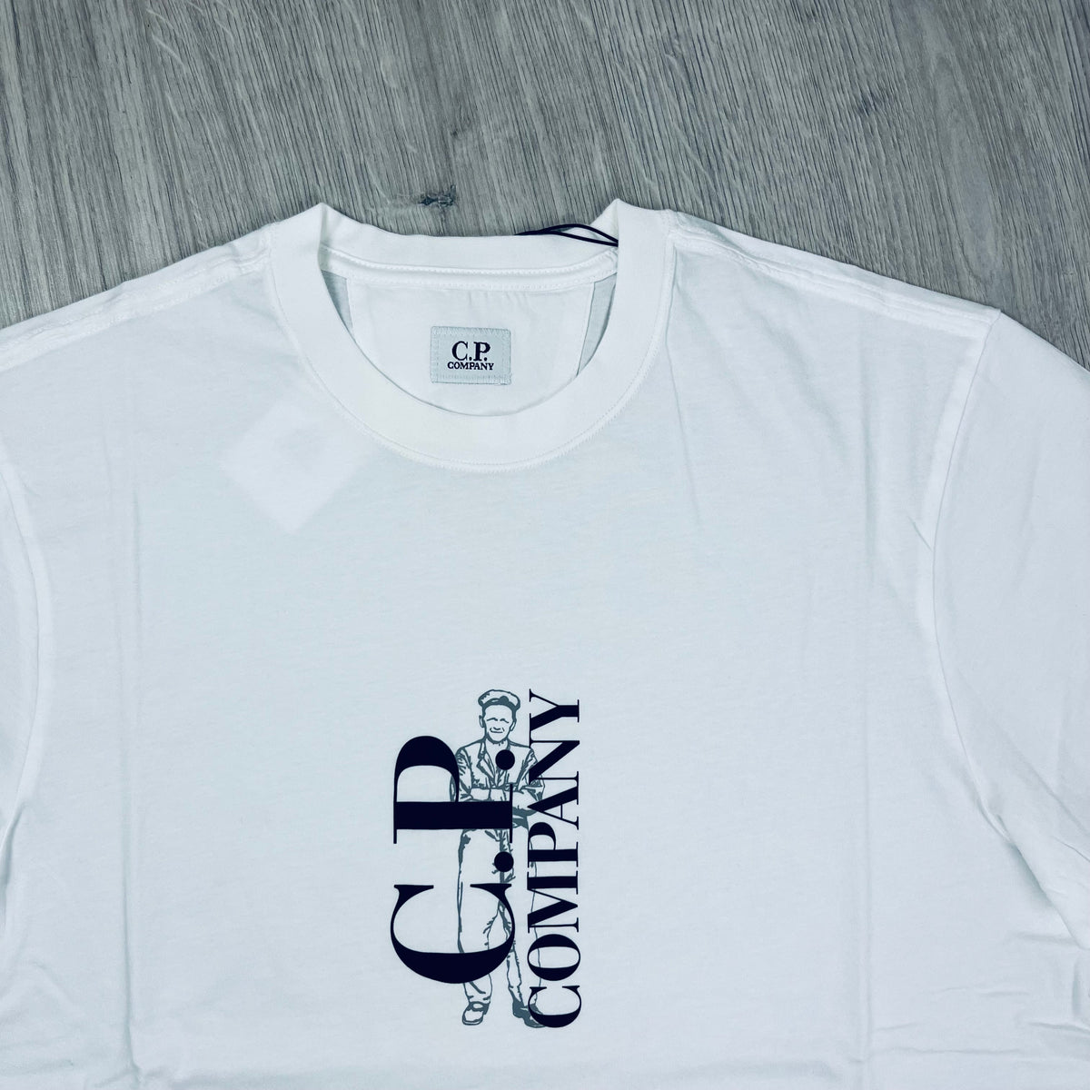 CP Company Sailor T-Shirt - White Castmark