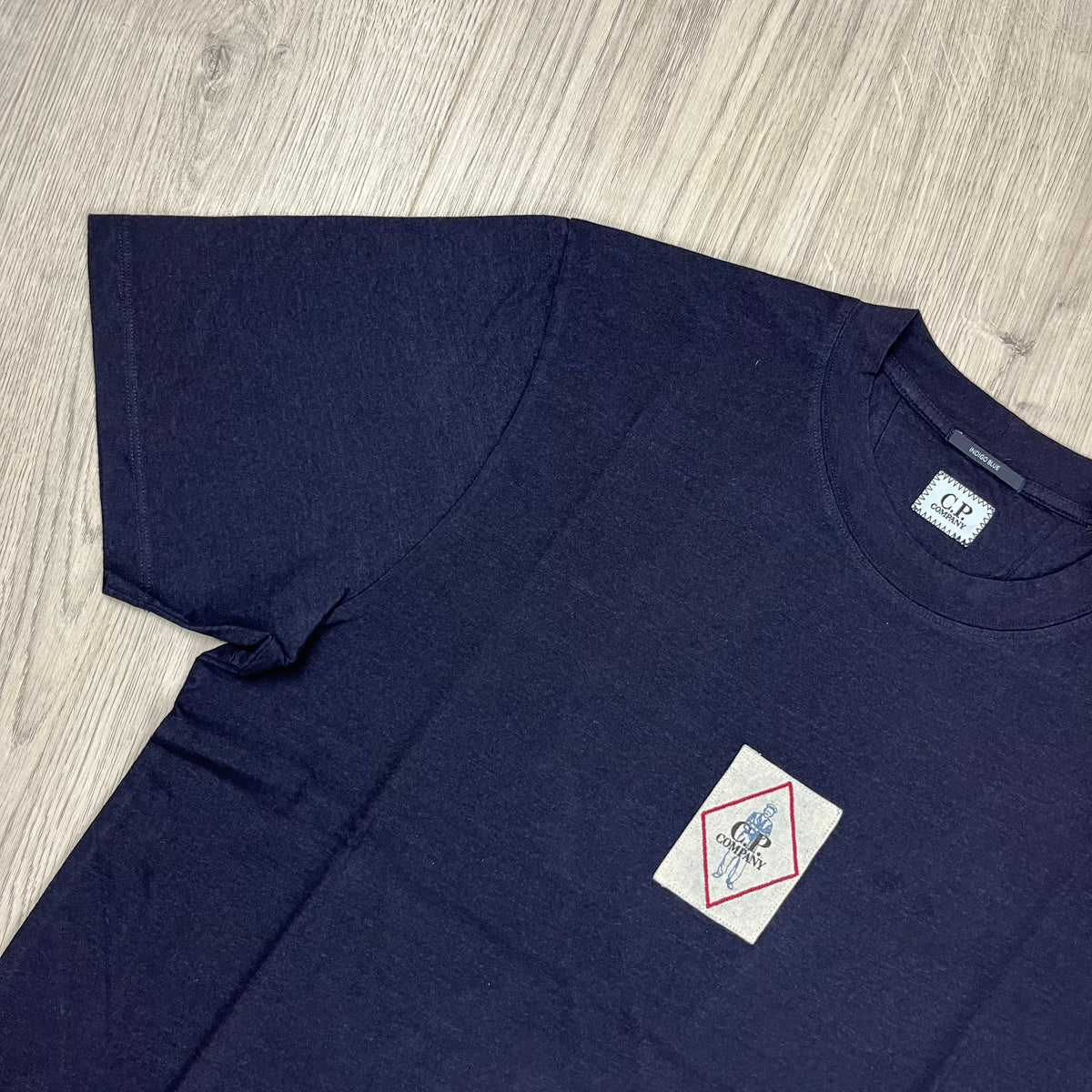 CP Company Sailor T-Shirt - Denim Blue Castmark