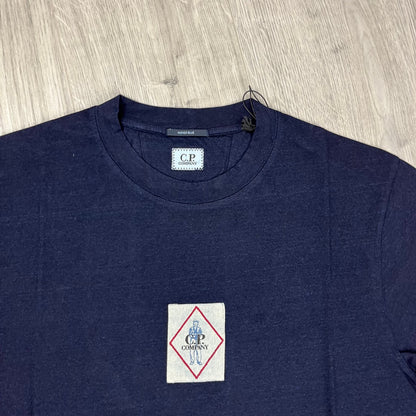 CP Company Sailor T-Shirt - Denim Blue Castmark