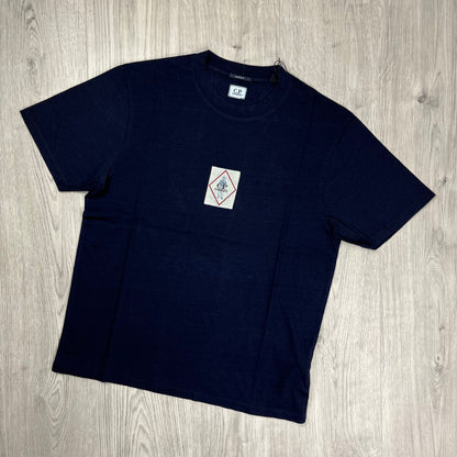CP Company Sailor T-Shirt - Denim Blue Castmark