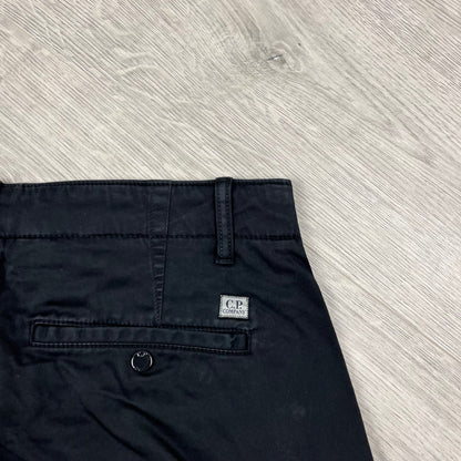 CP Company Cargo Shorts - Black Castmark