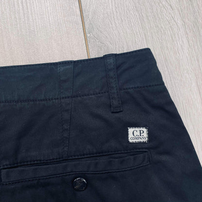CP Company Cargo Trousers - Black Castmark