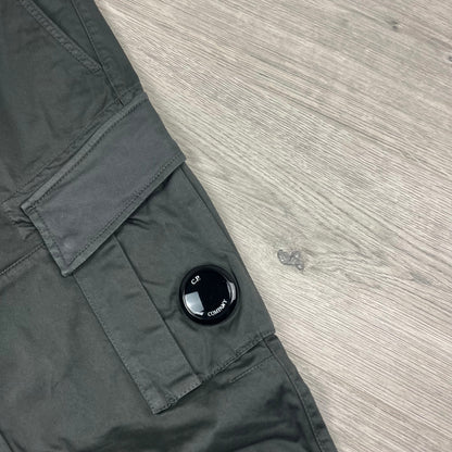 CP Company Cargo Trousers - Smoked Pearl Castmark