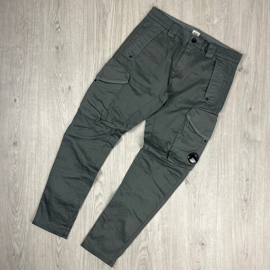 CP Company Cargo Trousers - Smoked Pearl Castmark