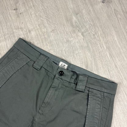 CP Company Cargo Trousers - Smoked Pearl Castmark