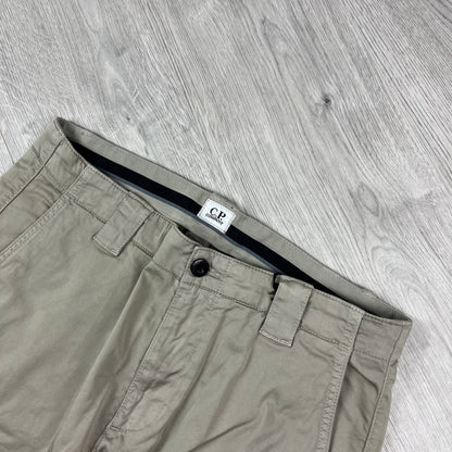 CP Company Cargo Trousers - Vintage Khaki Castmark