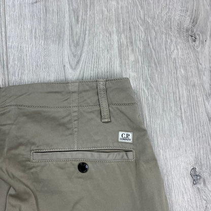 CP Company Cargo Trousers - Vintage Khaki Castmark