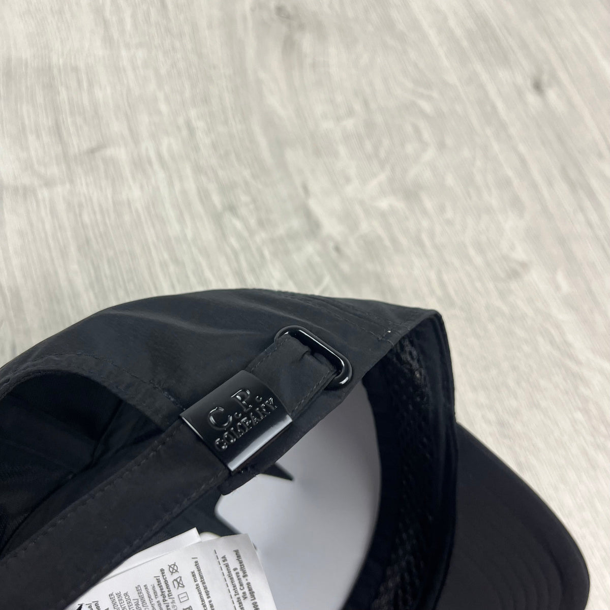 CP Company Baseball Cap - Black Castmark