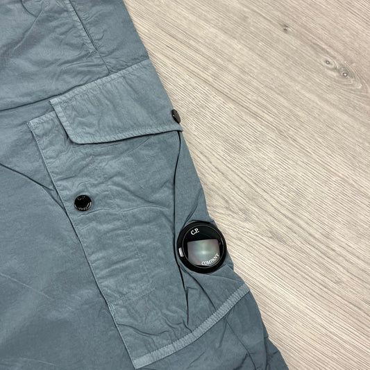 CP Company Chrome Cargo Trousers - Stormy Castmark