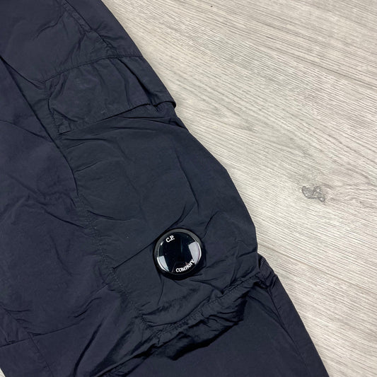 CP Company Chrome Cargo Trousers - Navy Castmark