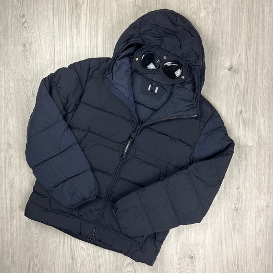 CP Company Down Goggle Jacket - Navy Castmark