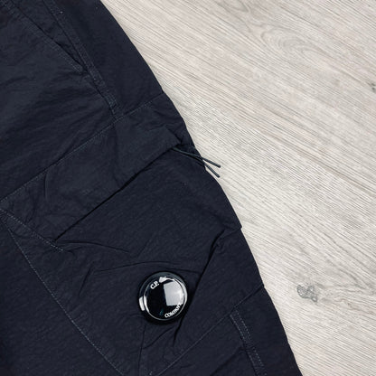 CP Company Nylon Cargo Trousers - Black Castmark
