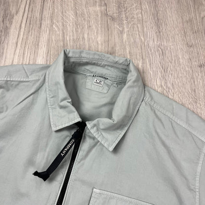 CP Company Zip Overshirt - Blue Fox Castmark