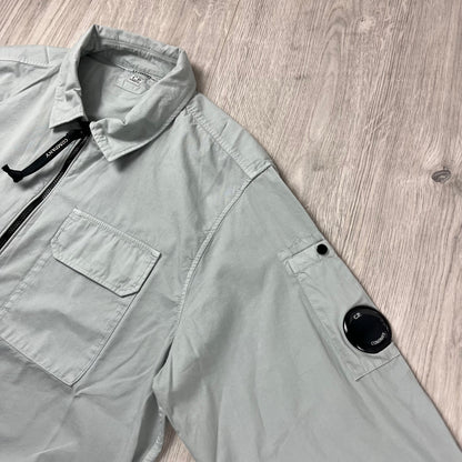 CP Company Zip Overshirt - Blue Fox Castmark